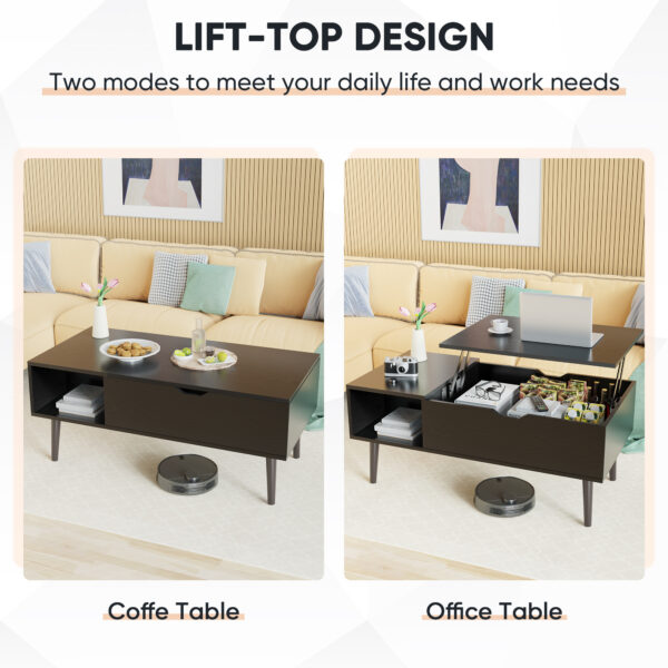 Living Room Table Coffee Table - Image 4