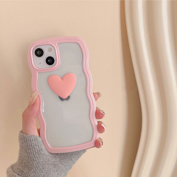 Love Wave Border Phone Case Transparent 3D - Image 35