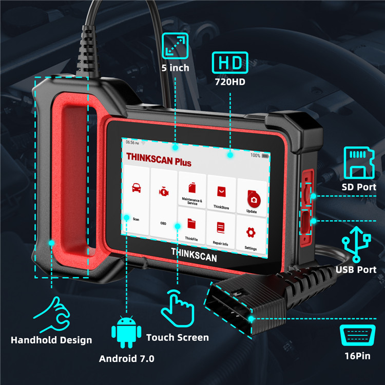 Car Diagnostic Scanner ABS SRS ECM System Detection - Image 1