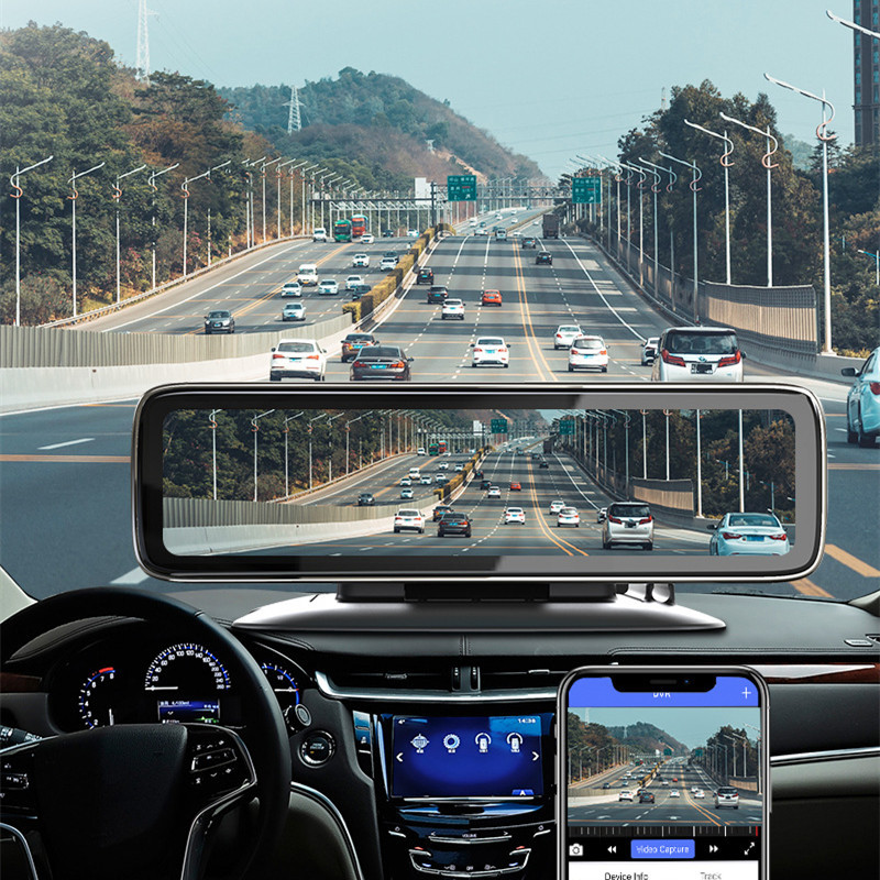 Intelligent 4G360 Panoramic Positioning Tracking Management 24V Remote Monitoring Driving Recorder - Image 1