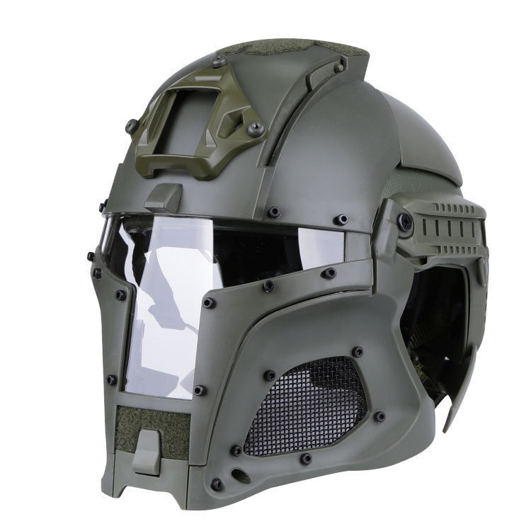Medieval iron warrior helmet - Image 6