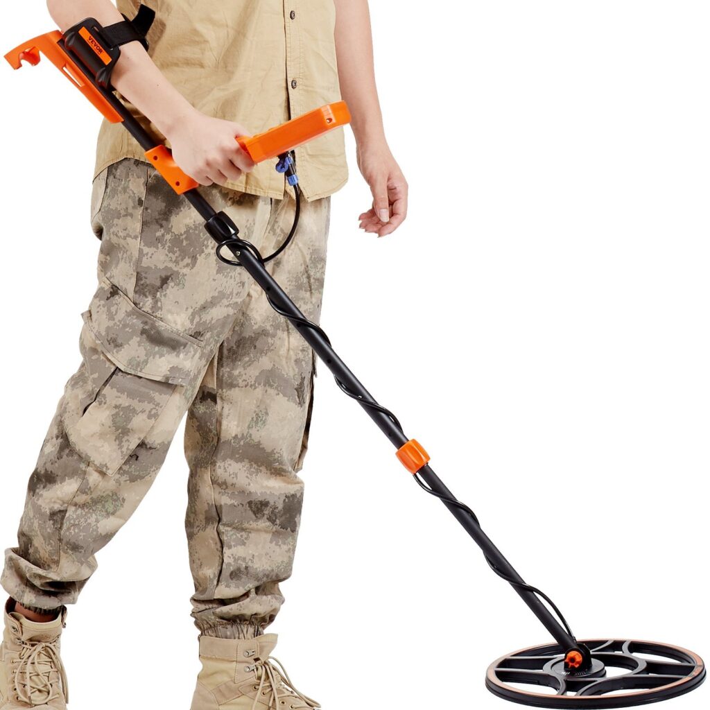 Waterproof Metal Detector, Professional Rechargeable Gold Detector, 39-50 In Adjustable With LCD 7 Modes Advanced DSP Chip Bluetooth Headset, IP68 For Detecting Gold Treasure Hunting