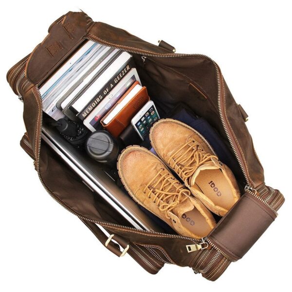 Luggage Crazy Horse Leather Long-distance Travel - Image 10