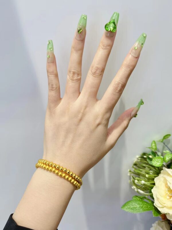 Bead Bead Hand String 999 Full Gold Material 5D Cyanide Free - Image 6
