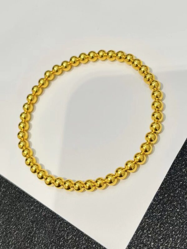 Bead Bead Hand String 999 Full Gold Material 5D Cyanide Free - Image 12