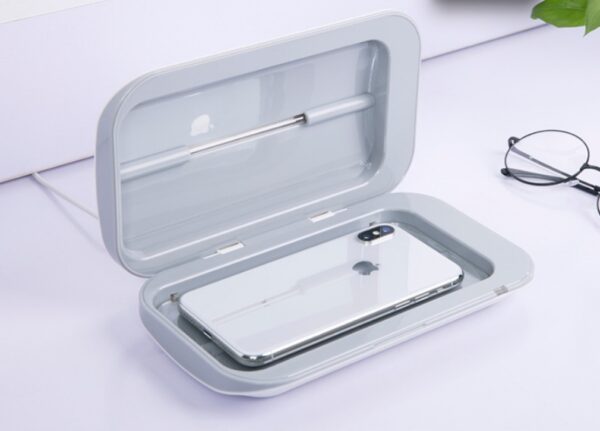 New 5V Double UV Phone Sterilizer Box Jewelry Phones Cleaner Personal Sanitizer Disinfection Box with Aromatherapy - Image 8
