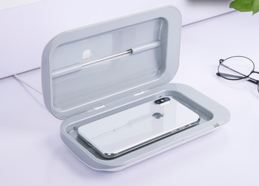 New 5V Double UV Phone Sterilizer Box Jewelry Phones Cleaner Personal Sanitizer Disinfection Box with Aromatherapy - Image 8
