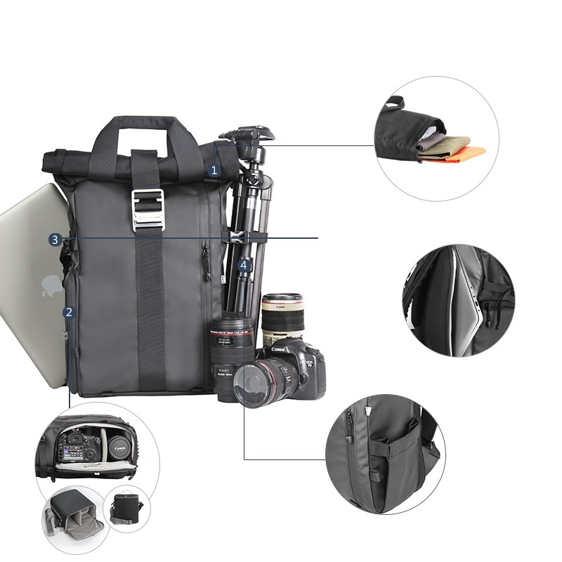 Outdoor Waterproof Multifunctional Hiking Backpack - Image 6