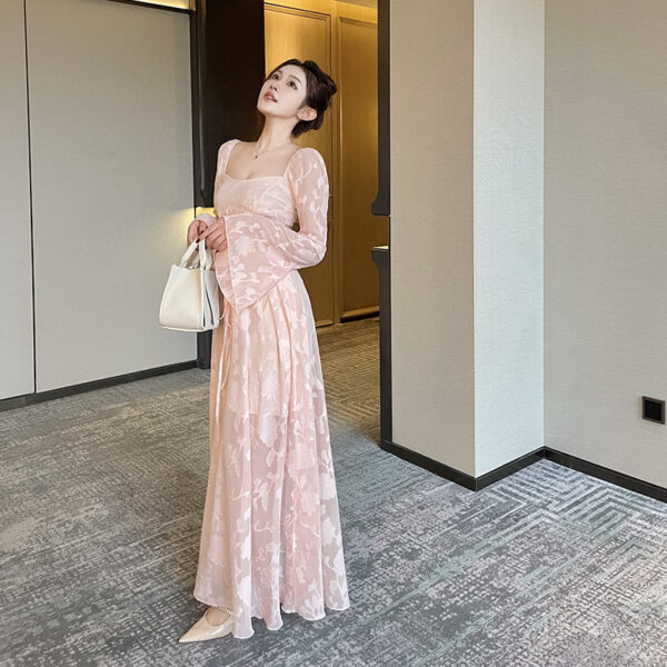 Vacation Style Lace Dress Women - Image 8