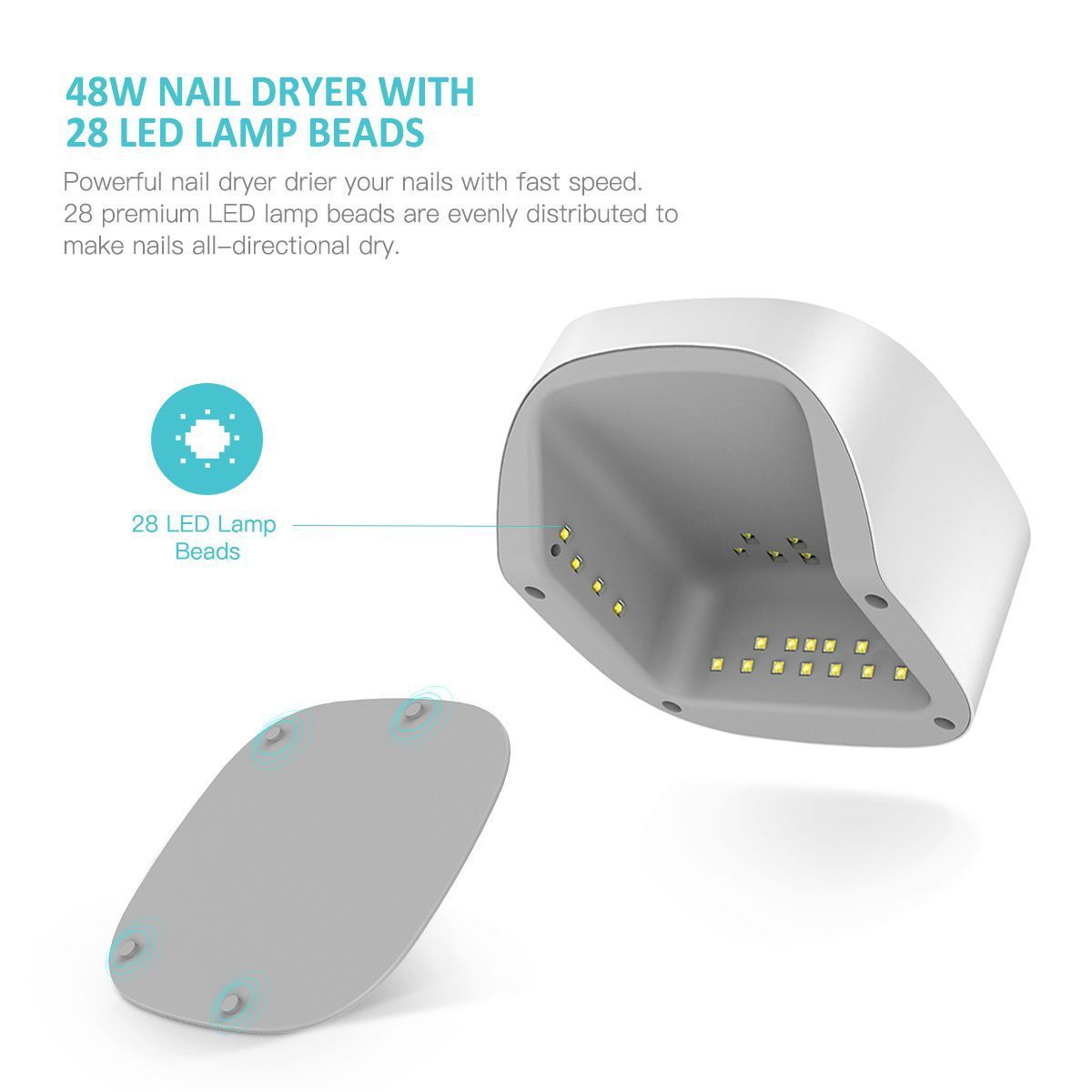 Wireless charging nail phototherapy machine - Image 7