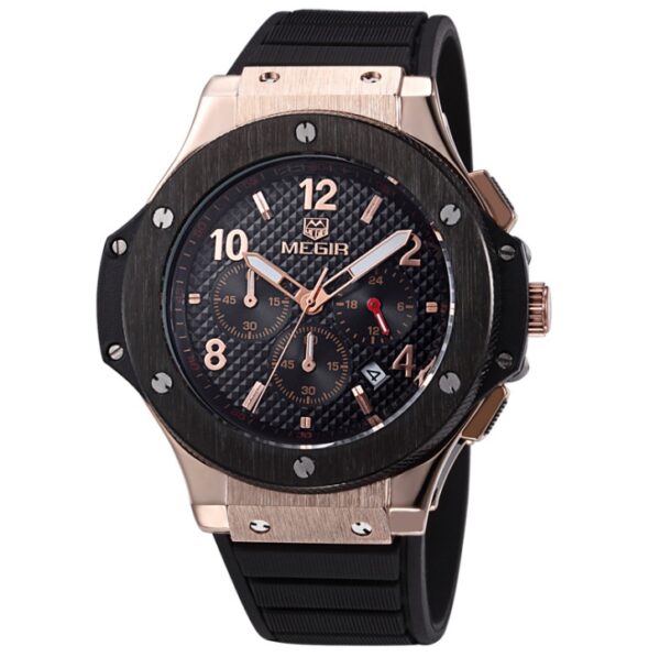Watches Men Luxury Quartz Wrist Watch Male Sports Military Chronograph Watches - Image 10