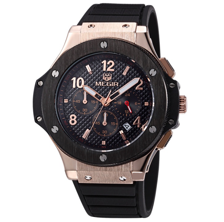 Watches Men Luxury Quartz Wrist Watch Male Sports Military Chronograph Watches - Image 10