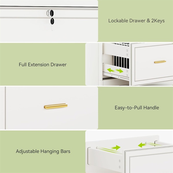 4-Drawer File Cabinet-No Shipments On Weekends - Image 4