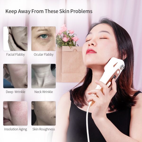 Home V Face Lifting Ultrasonic Knife Lifting Anti-aging Beauty Instrument - Image 6