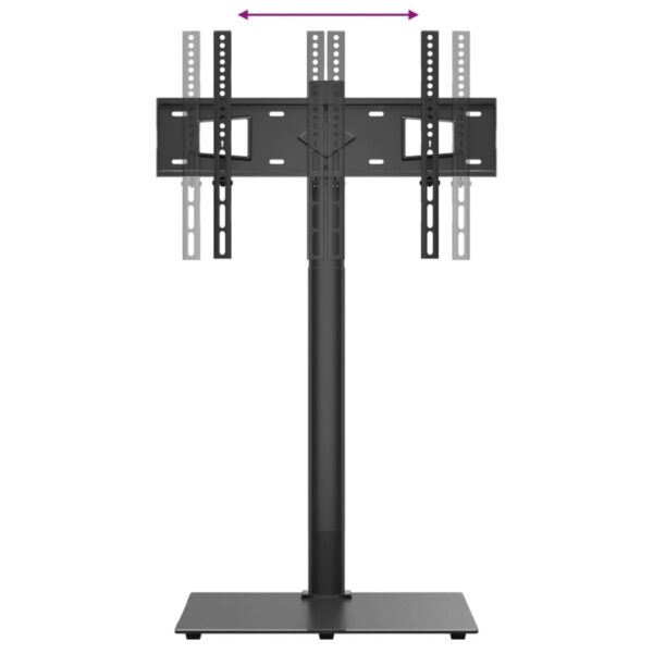 TV corner stand with 1 shelf for 32-65 inch TVs - Image 3
