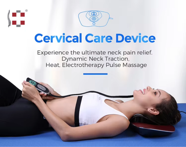 Electric Heat Therapy Massage Products Cervical Massager Traction Machine Pillow For Neck And Shoulder Massage - Image 16