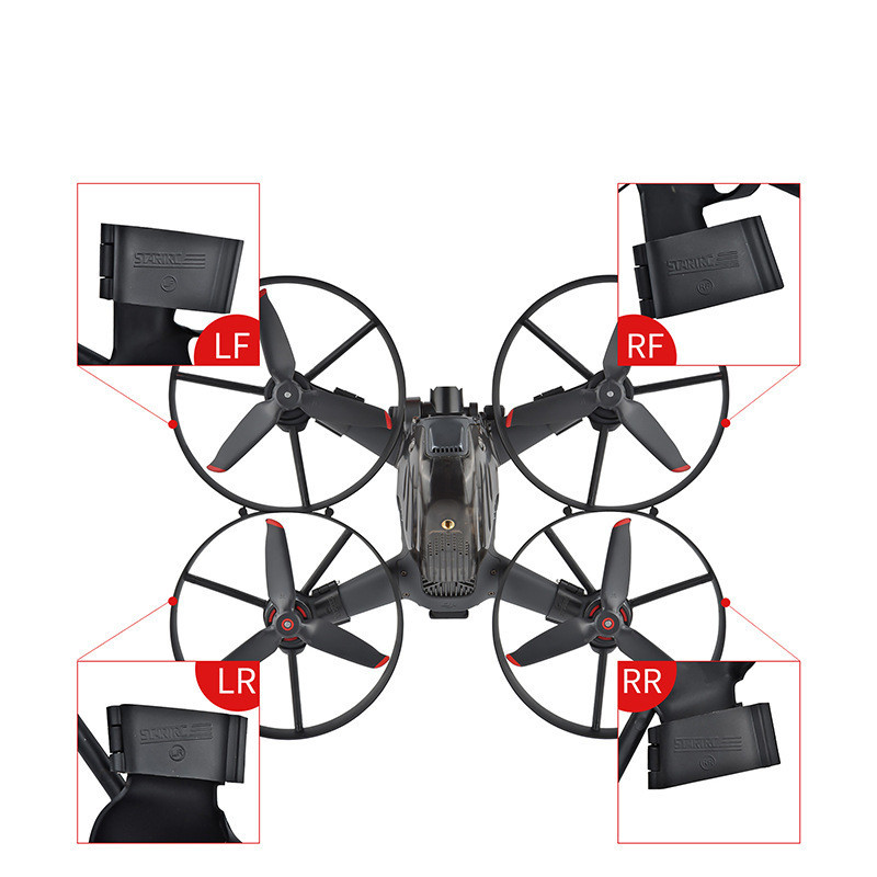 DJI FPV All-Inclusive Blade Crash Ring Combo Propeller Guard - Image 4