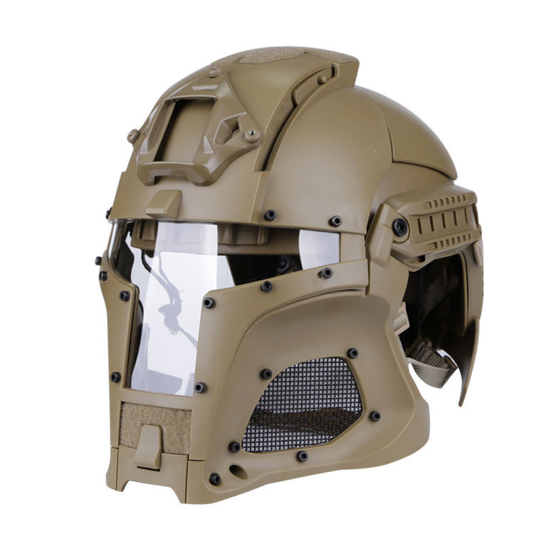 Medieval iron warrior helmet - Image 8