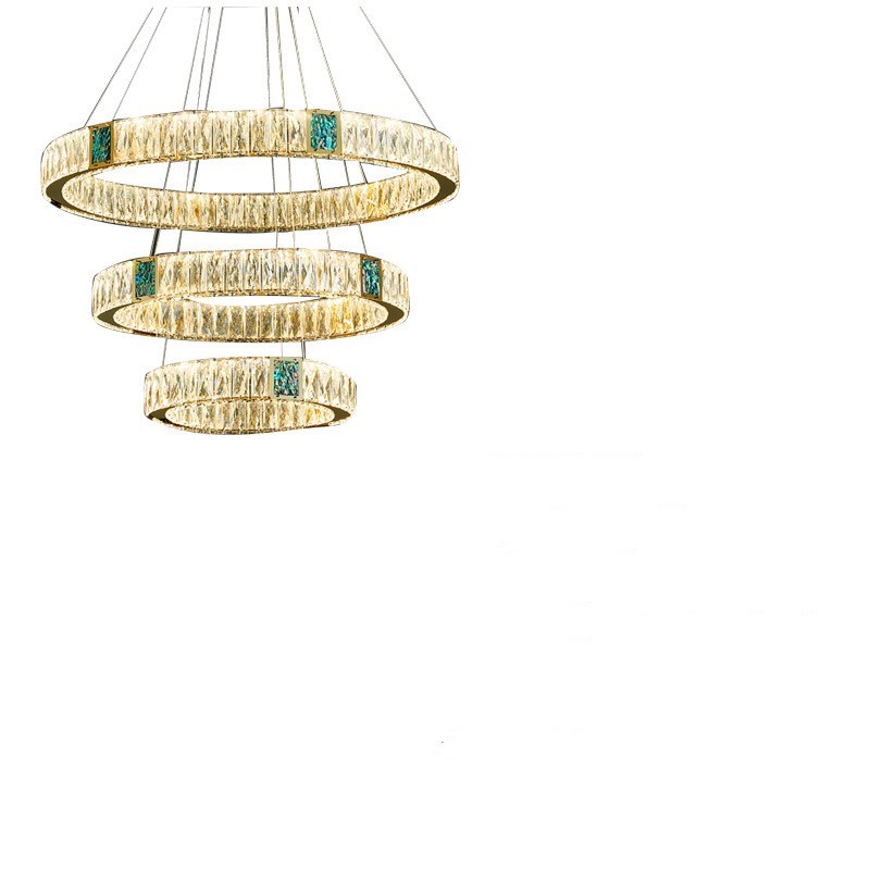 Light Luxury Crystal Chandelier Living Dining Room Bedroom Study - Image 11
