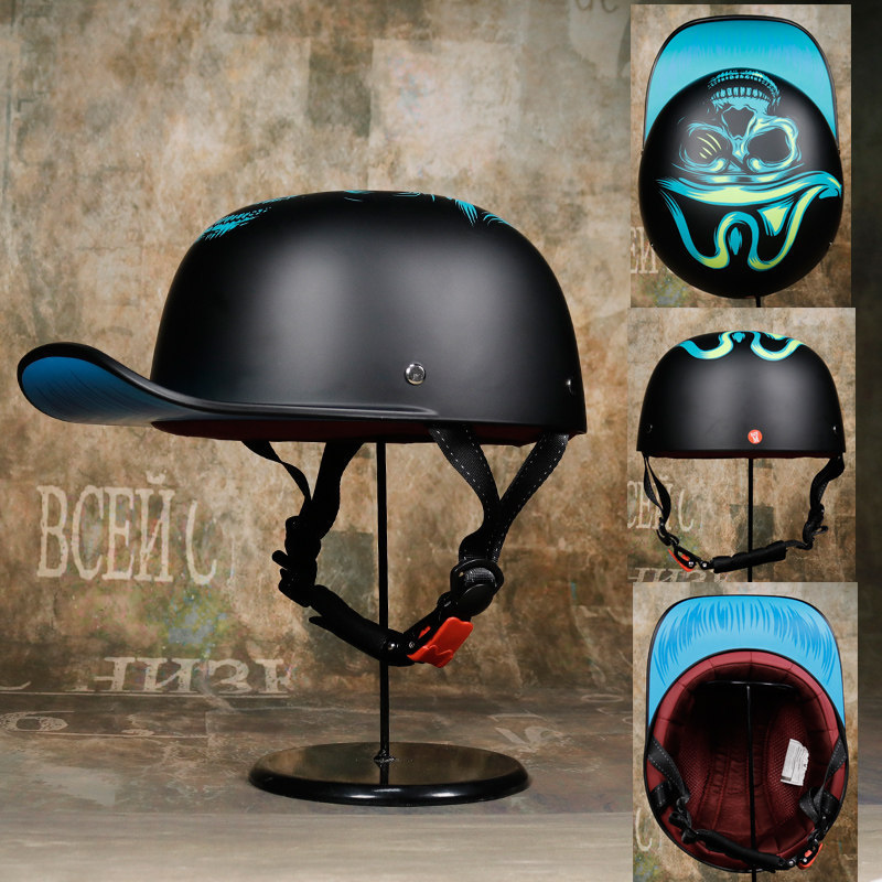 Motor Car Half Helmet Scooter Scoop Helmet  Helmet - Image 1