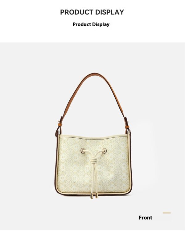Light Luxury National Style Genuine Leather Underarm Bag Large Capacity - Image 8