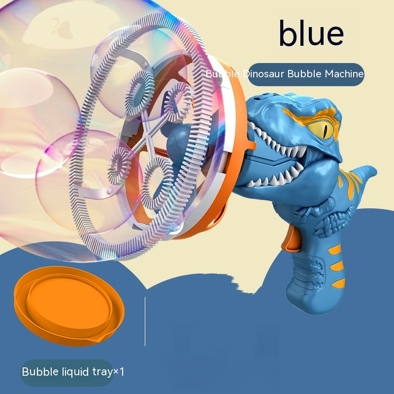 Fan Dinosaur Bubble Machine Bubble Blowing Toy Children