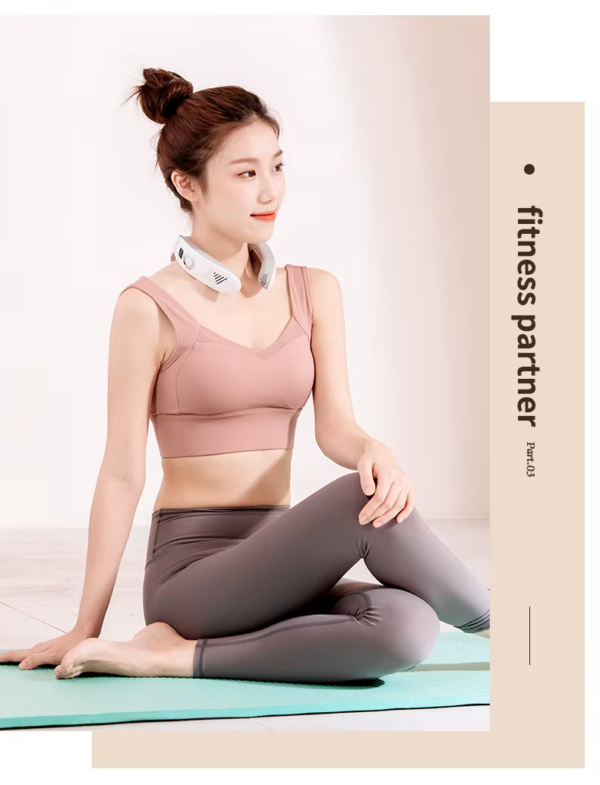 Wholesale Customized Wireless Personal Portable Neck Wearable Massagers Cold And Warm Hanging Neck Massager - Image 20
