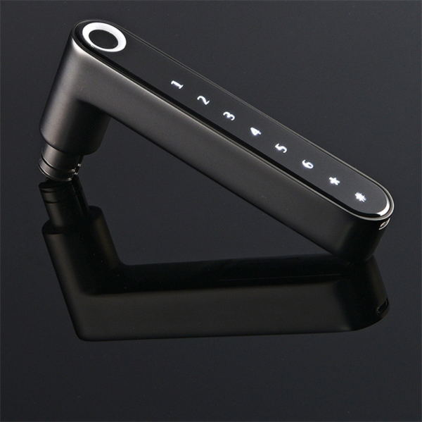Smart Lock Fingerprint Password Electric Digital Lock  Alloy Keyless Security Door Handle For Home - Image 9