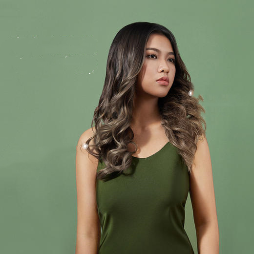 Straight White Curling Iron Cold Wind Electric Splint Straight Hair - Image 3