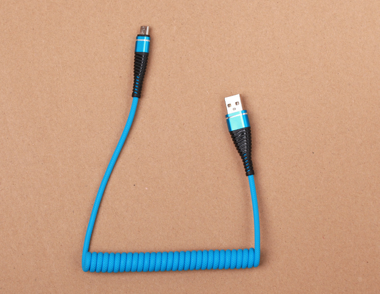 Spring Data Cable Micro USB Android Fast Charging Cable - Image 11