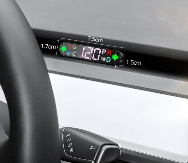 Air Meter Speed Sub-screen Instrument Panel Heads Up Display - Image 5