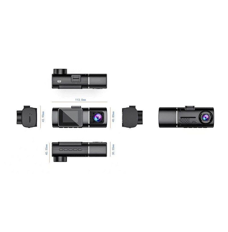 High-definition Night Vision Dual-lens Driving Recorder 1.5-inch Screen Wide-angle Shooting - Image 5