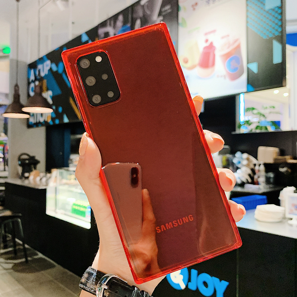 Square transparent TPU phone case - Image 70