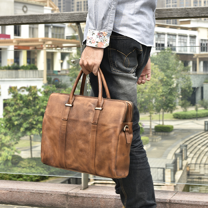 Vintage Vegetable Tanned Leather Men