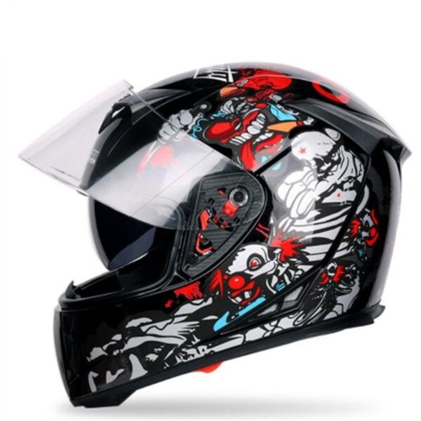 Jetco winter two  lens full  cover motorcycle - Image 2