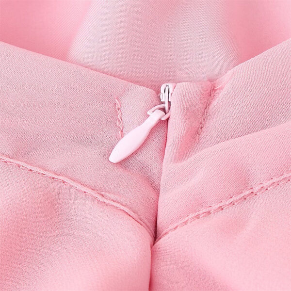 Decorative Chiffon Sling Dress Women - Image 12