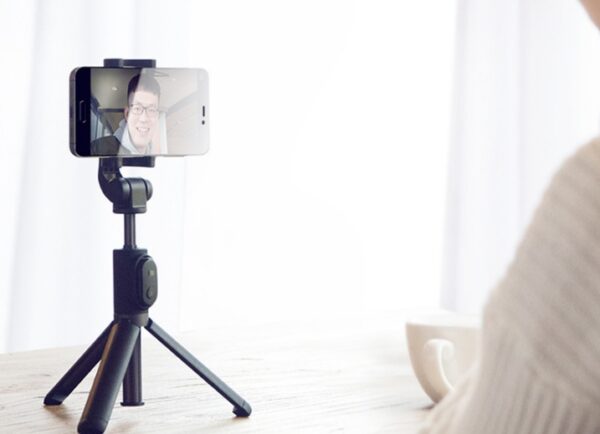 Compatible with Apple, Bracket type selfie stick Bluetooth remote control mini portable with tripod - Image 4