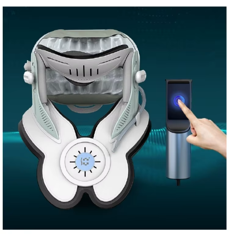 Chiropractic Posture Corrector Neck Cervical Traction Shoulder Relaxer For Tension Release - Image 12