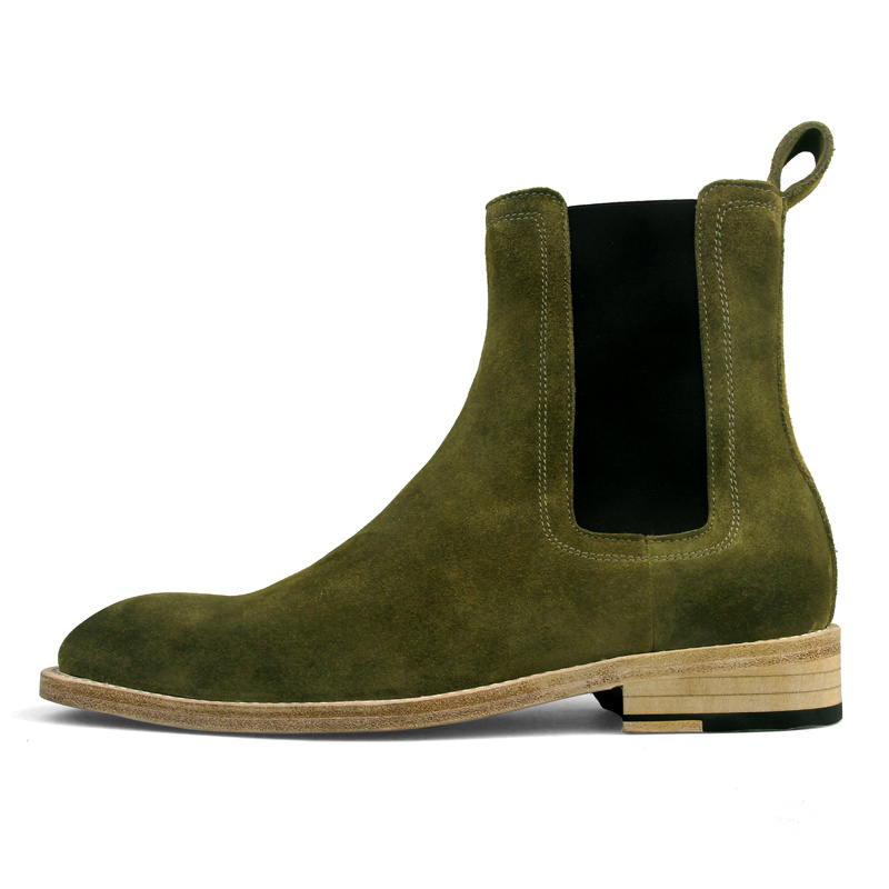 Handmade Boots Men's Genuine Leather Retro