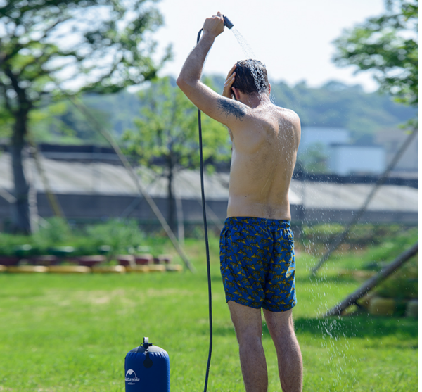 Outdoor Shower Bag Camping Folding Shower - Image 9