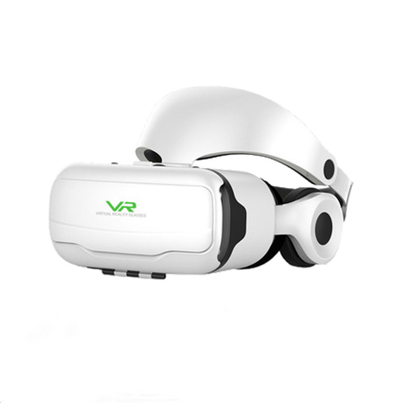 Head-mounted Adjustable HD VR Glasses With Headset - Image 1