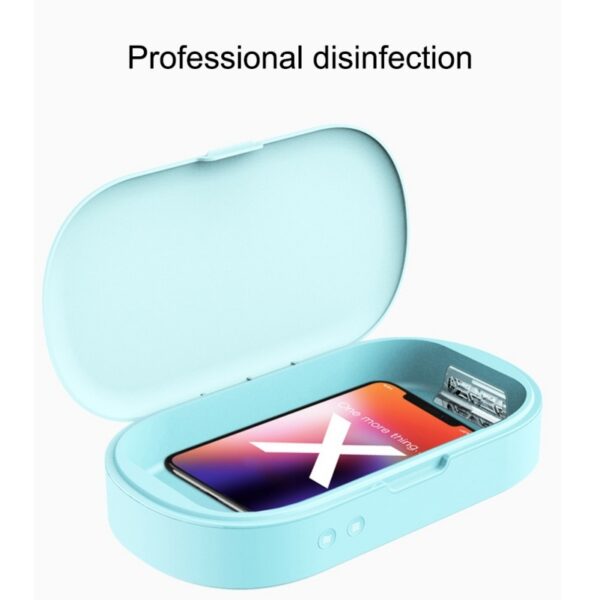 New 5V Double UV Phone Sterilizer Box Jewelry Phones Cleaner Personal Sanitizer Disinfection Box with Aromatherapy - Image 4