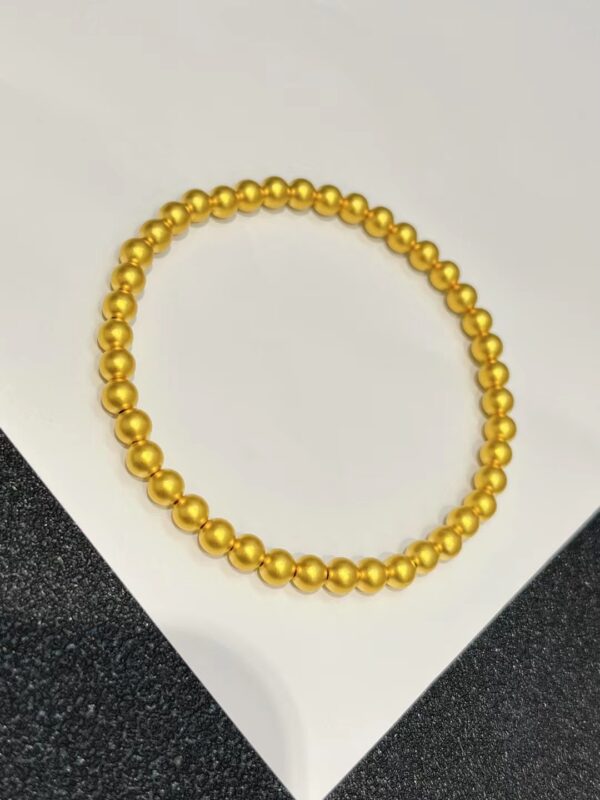 Bead Bead Hand String 999 Full Gold Material 5D Cyanide Free - Image 8