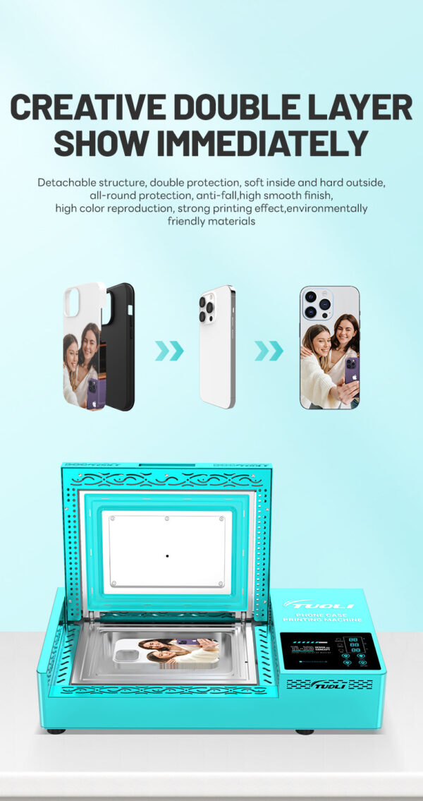Phone Case Transfer Printing Press Shell Heat Transfer Machine Phone Case Printer - Image 6