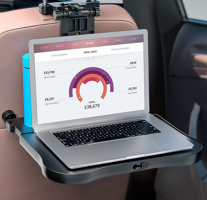 Travel Car Seat Back Small Table Board Adjustable - Image 8