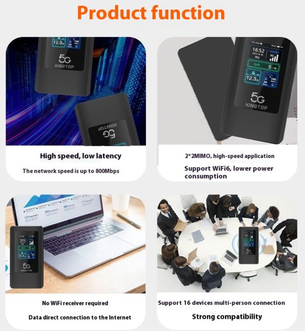 5G Netcom 4400 MA Portable Wi-Fi Router Wireless - Image 7