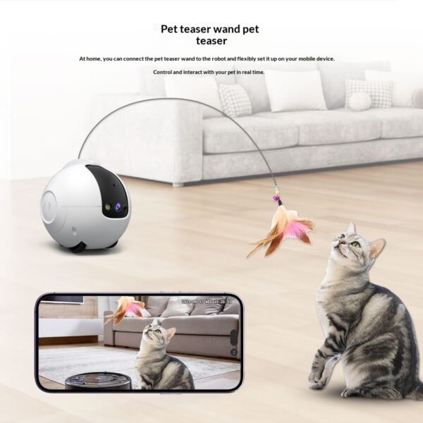 Pet AI Smart Interactive Toy And Tumbler Monitor - Image 3