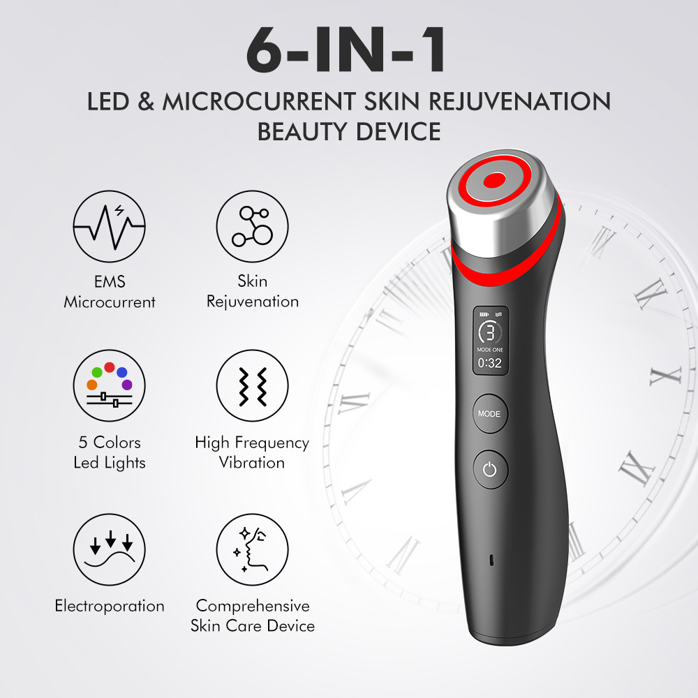 Color Light Import Micro Current Vibration Massager - Image 2