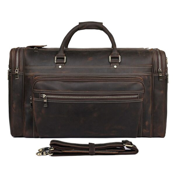 Luggage Crazy Horse Leather Long-distance Travel - Image 5