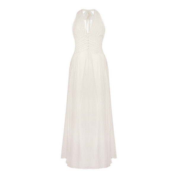 Women's Fashion Temperament Hanging Neck Deep V Dresses - Image 9